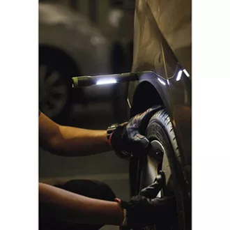 LED-Taschenlampe, 2xAA, Metall, schwarz, 150lm, C33