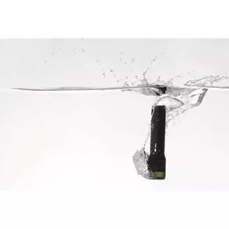 LED-Taschenlampe, Li-Ion 3,7V/2500mAh, Metall, schwarz, 650lm, CR41