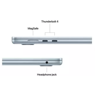 Apple MacBook Air 15.3" 2880x1864/10C M4/10C GPU/16GB/256GB_SSD/US/dunkle Tinte (2025) - US-Version Tastatur Apple MacBook Air 15.3" 2880x1864/10C M4/10C GPU/16GB/256GB_SSD/US/dunkle Tinte (2025) - US-Version Tastatur