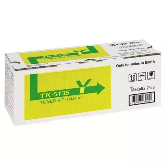 Kyocera TK-5135 (TK-5135Y) - toner, yellow (gelb) Kyocera TK-5135 (TK-5135Y) - toner, yellow (gelb)