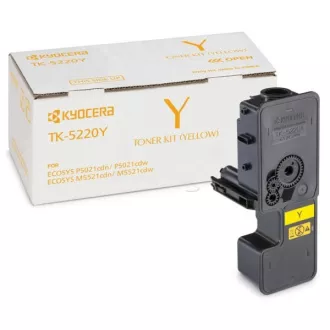 Kyocera TK-5220 (TK-5220Y) - toner, yellow (gelb) Kyocera TK-5220 (TK-5220Y) - toner, yellow (gelb)