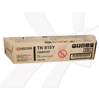 Kyocera TK-815 (TK815Y) - toner, yellow (gelb) Kyocera TK-815 (TK815Y) - toner, yellow (gelb)