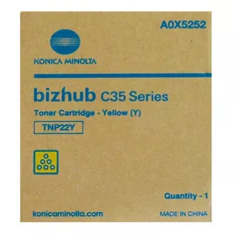 Konica Minolta TNP-22 (A0X5252) - toner, yellow (gelb)