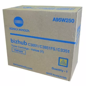 Konica Minolta TNP-49 (A95W250) - toner, yellow (gelb)