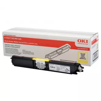 Oki C110 (44250721) - toner, yellow (gelb)