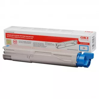 Oki 3520 (43459371) - toner, cyan
