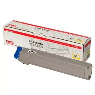 Oki C9600 (42918913) - toner, yellow (gelb)