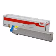 Oki 43837129 - toner, yellow (gelb)