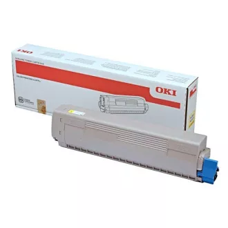 Oki 45862837 - toner, yellow (gelb)