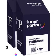 MultiPack Tintenpatrone TonerPartner PREMIUM für HP 304 (3JB05AE), black + color (schwarz + farbe)