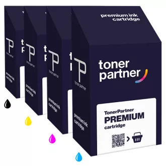 MultiPack Tintenpatrone TonerPartner PREMIUM für HP 655 (CZ109AE, CZ110AE, CZ111AE, CZ112AE), black + color (schwarz + farbe)
