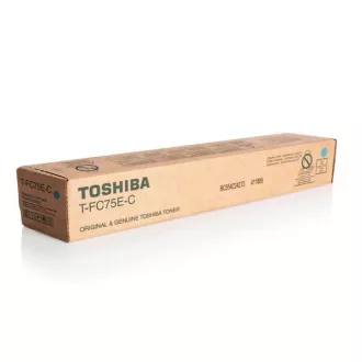 Toshiba T-FC75E-C - toner, cyan