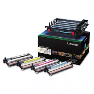 Lexmark C540X74G - Bildtrommel, black + color (schwarz + farbe)