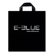 E-Blaue Plastiktüte, 46x50 cm, 100er-Pack