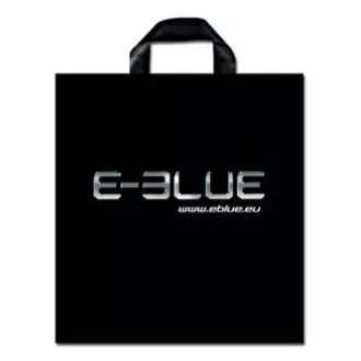 E-Blaue Plastiktüte, 46x50 cm, 100er-Pack