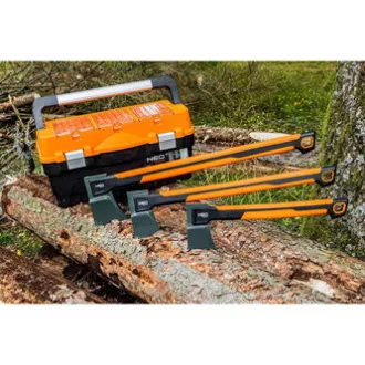 NEO TOOLS Axt 27-033, Gesamtgewicht 2200g, Kopfgewicht 1700g, Axtlänge 71,1cm