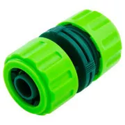Verto Schlauchverbinder zum festen Anschluss von Schläuchen Material Kunststoff, 3/4", grün, 15G743