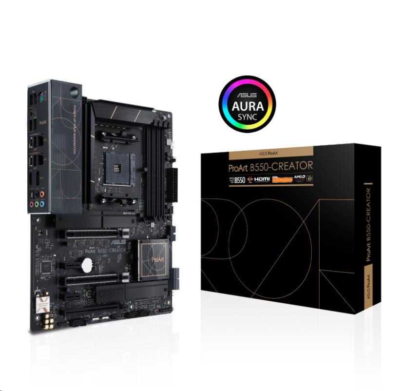 ASUS MB Sc AM4 PROART B550-CREATOR, AMD B550, DDR4, 1xHDMI | Toner 