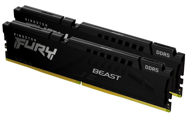 KINGSTON 32GB 5200MHz DDR5 CL40 DIMM (Kit mit 2) FURY Beast 