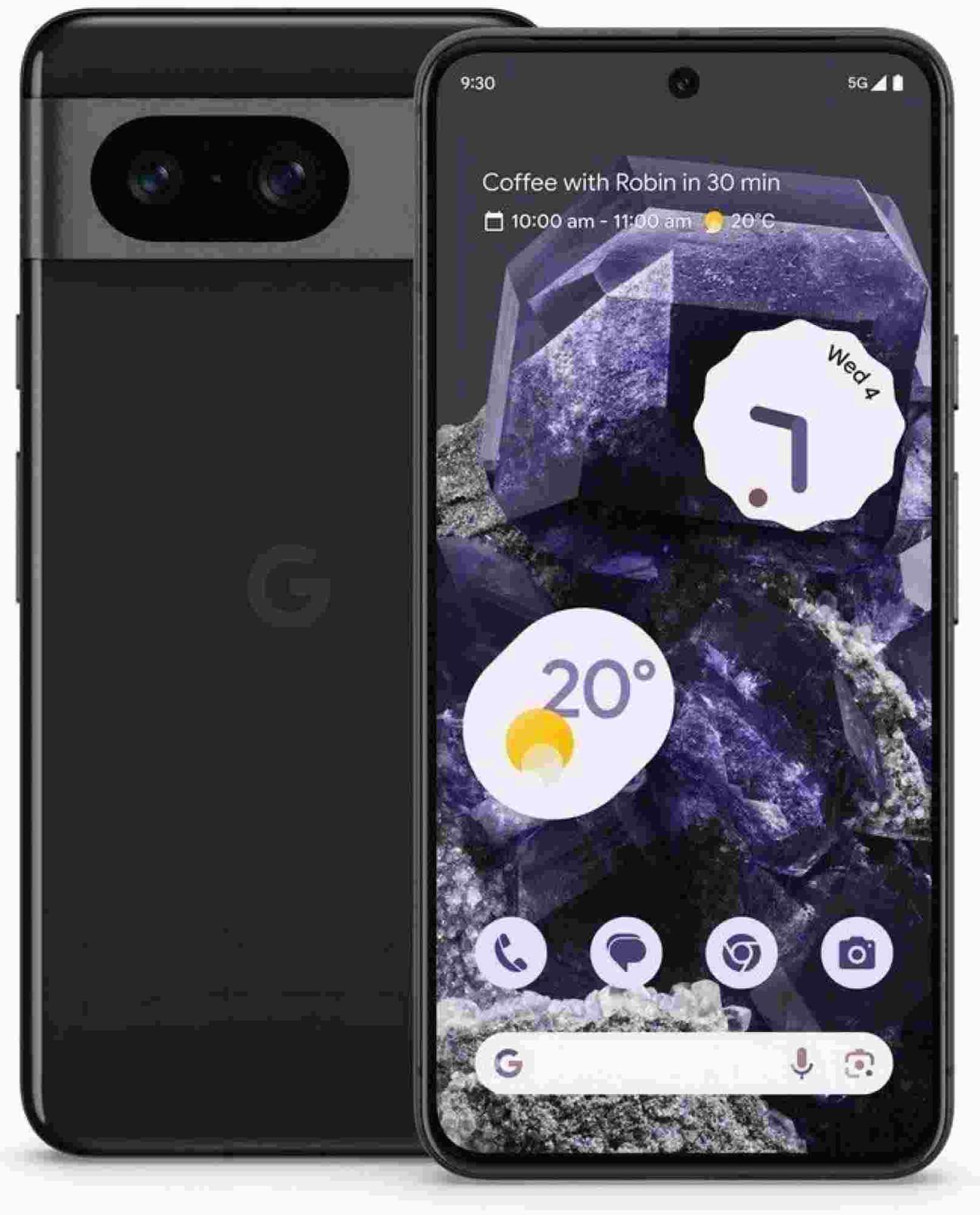 Google Pixel 8 5G, 8/128GB, EU, schwarz | Toner.shop Google Pixel 8 5G, 8/128GB, EU, schwarz | Toner.shop