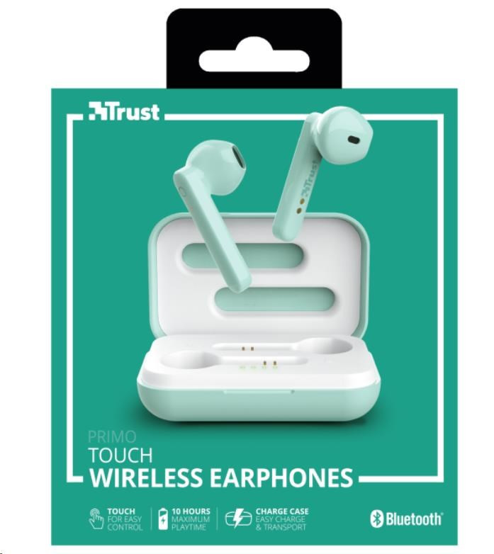 Primo Bluetooth-Kopfhörer kabelloser TRUST mint Touch -
