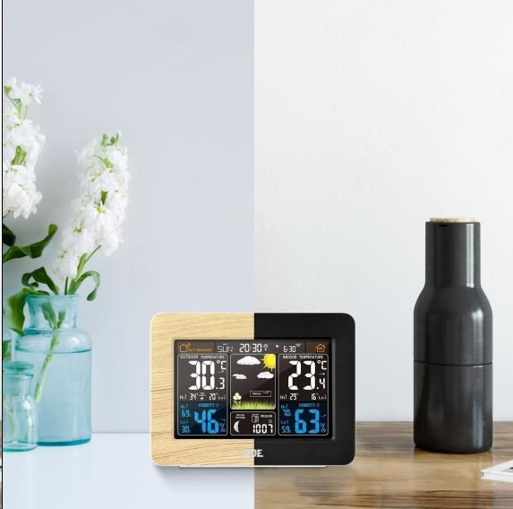 ADE WS 1914 Bambus - Wetterstation | Toner.shop