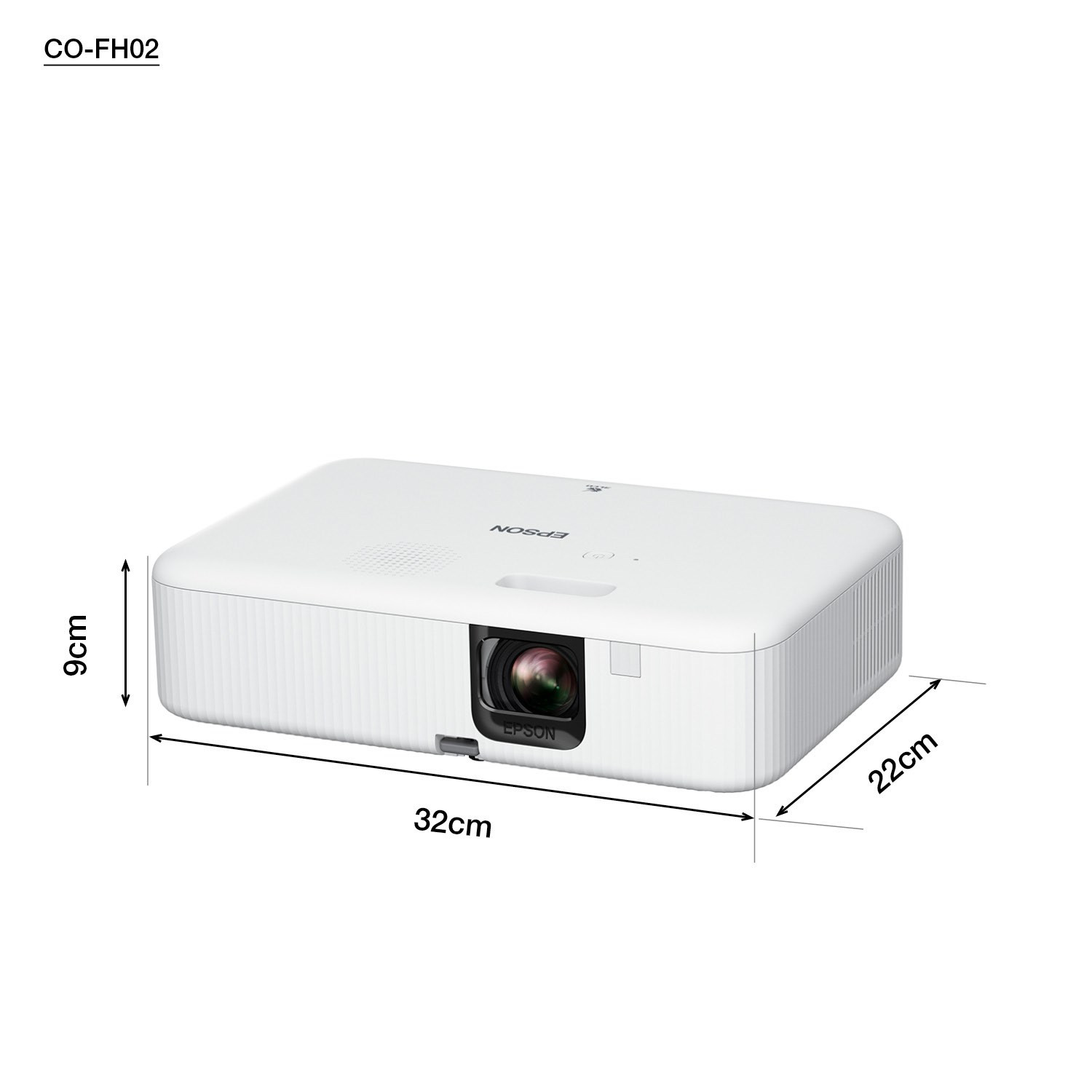 EPSON Projektor CO-FH02, 1920x1080, 16:9, 3000ANSI, HDMI, USB
